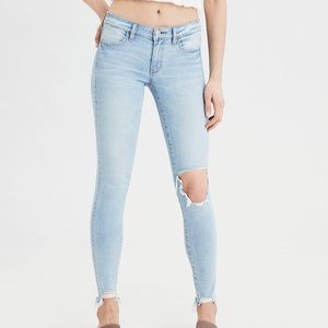 AEO light blue jeggings. Size 10 regular